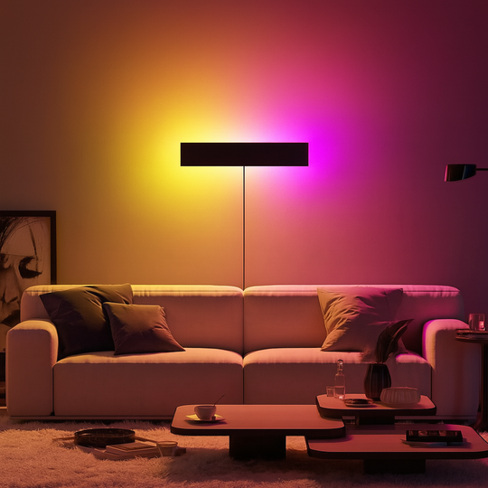 Visual GlowWall RGB – vegglampe med smart app og dynamisk lyseffekt