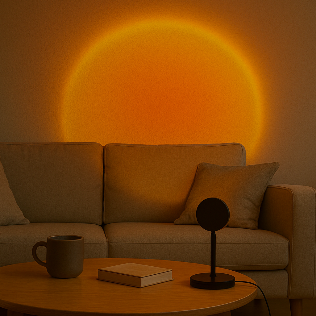 Visual Sunset-lampe – justerbar sunset-lampe med app og fjernkontroll