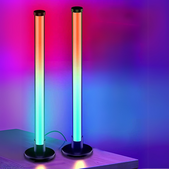 Visual DeskGlow – RGB-bordlampe med Tuya App og fargeskift