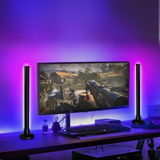 Visual DeskGlow – RGB-bordlampe med Tuya App og fargeskift