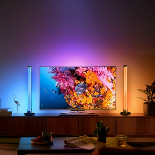 Visual DeskGlow – RGB-bordlampe med Tuya App og fargeskift