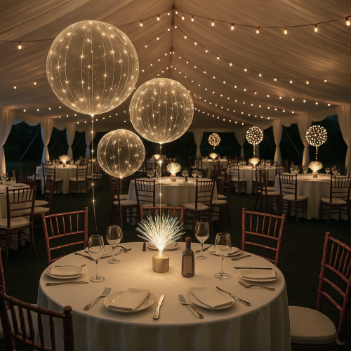 Visual LED-ballonger