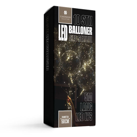 Visual LED-ballonger